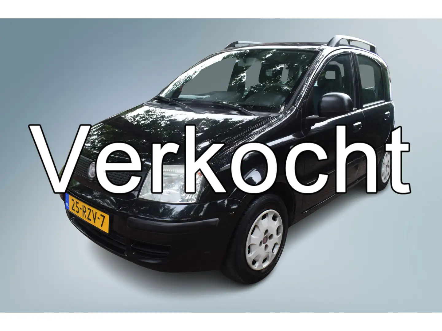 Fiat Panda 1.2 Active Airco/Trekhaak Noir - 1