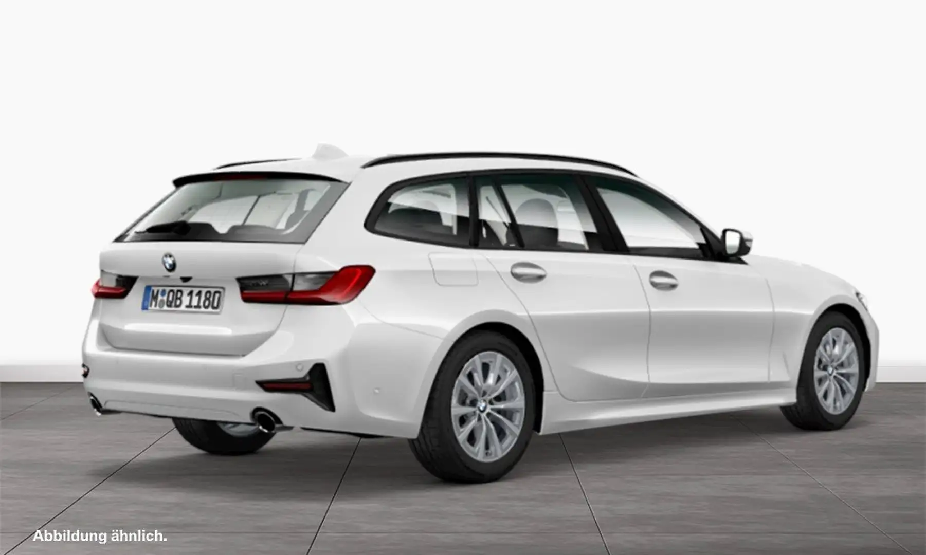 BMW 320 d xDrive Touring Advantage LED Driving+ParkingAssi Blanc - 2