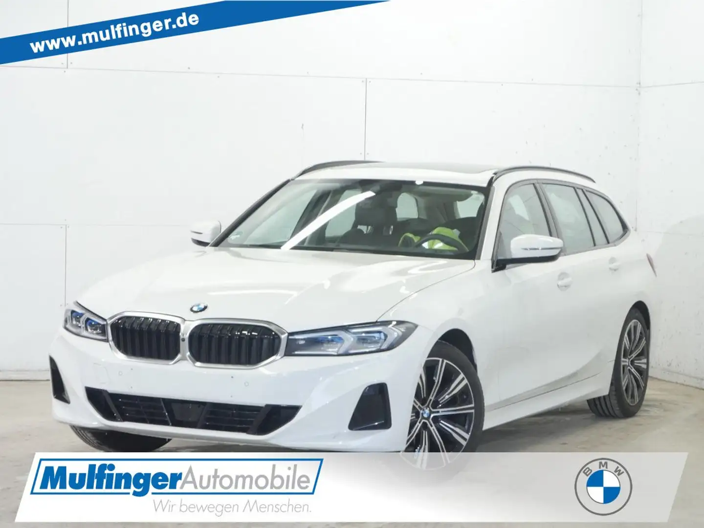 BMW 320 d T.Sports.HUD ACC SuView.PanoD.Har/Kard.18" Weiß - 1