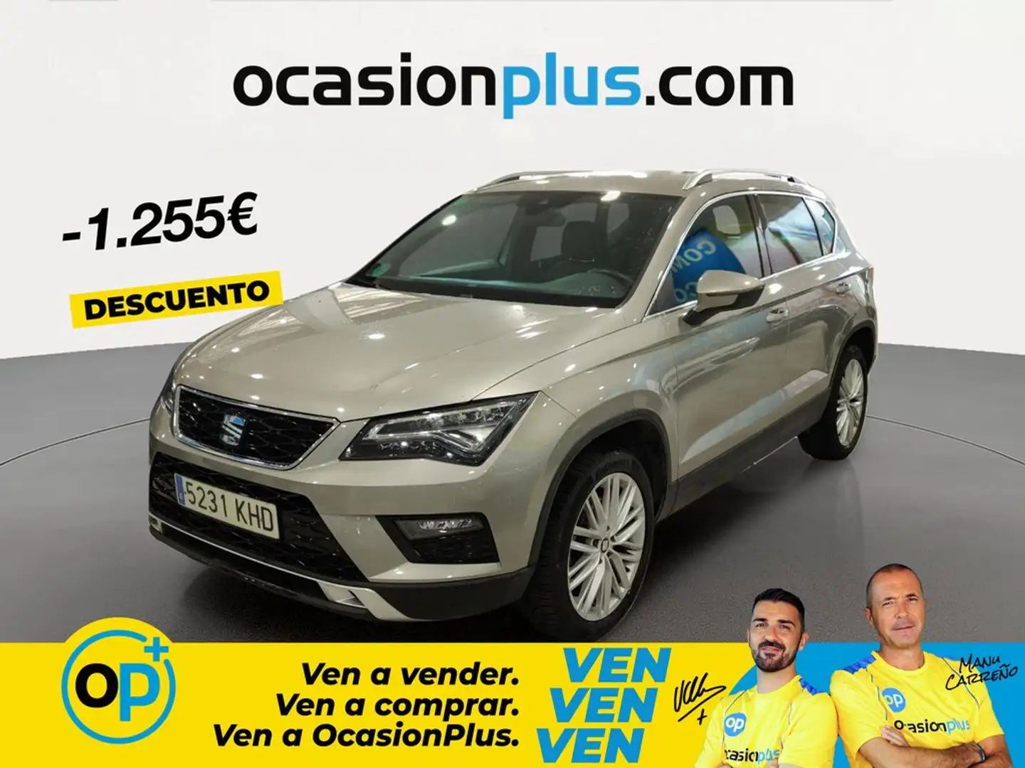 SEAT Ateca 1.4 EcoTSI S&S Xcellence DSG7 Gris - 1