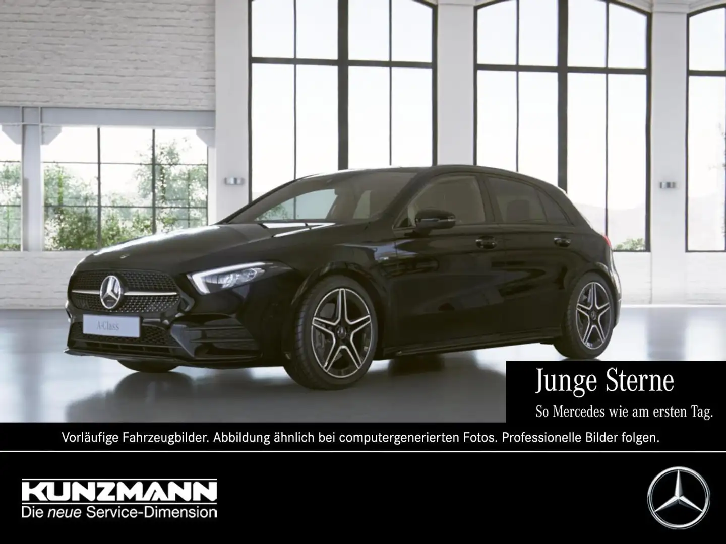 Mercedes-Benz A 250 e  AMG Night Edition2020 MBUX Navi+ Schwarz - 1