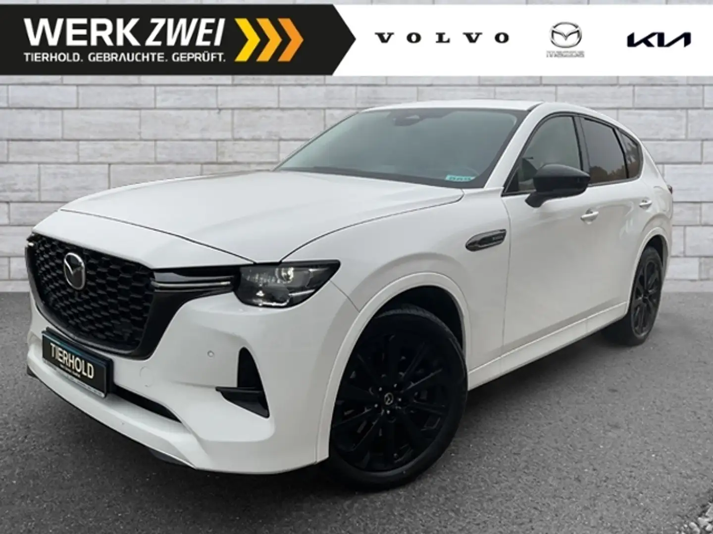 Mazda CX-60 2,5 Homura PHEV AWD AHK ACC HUD 360° Bianco - 1