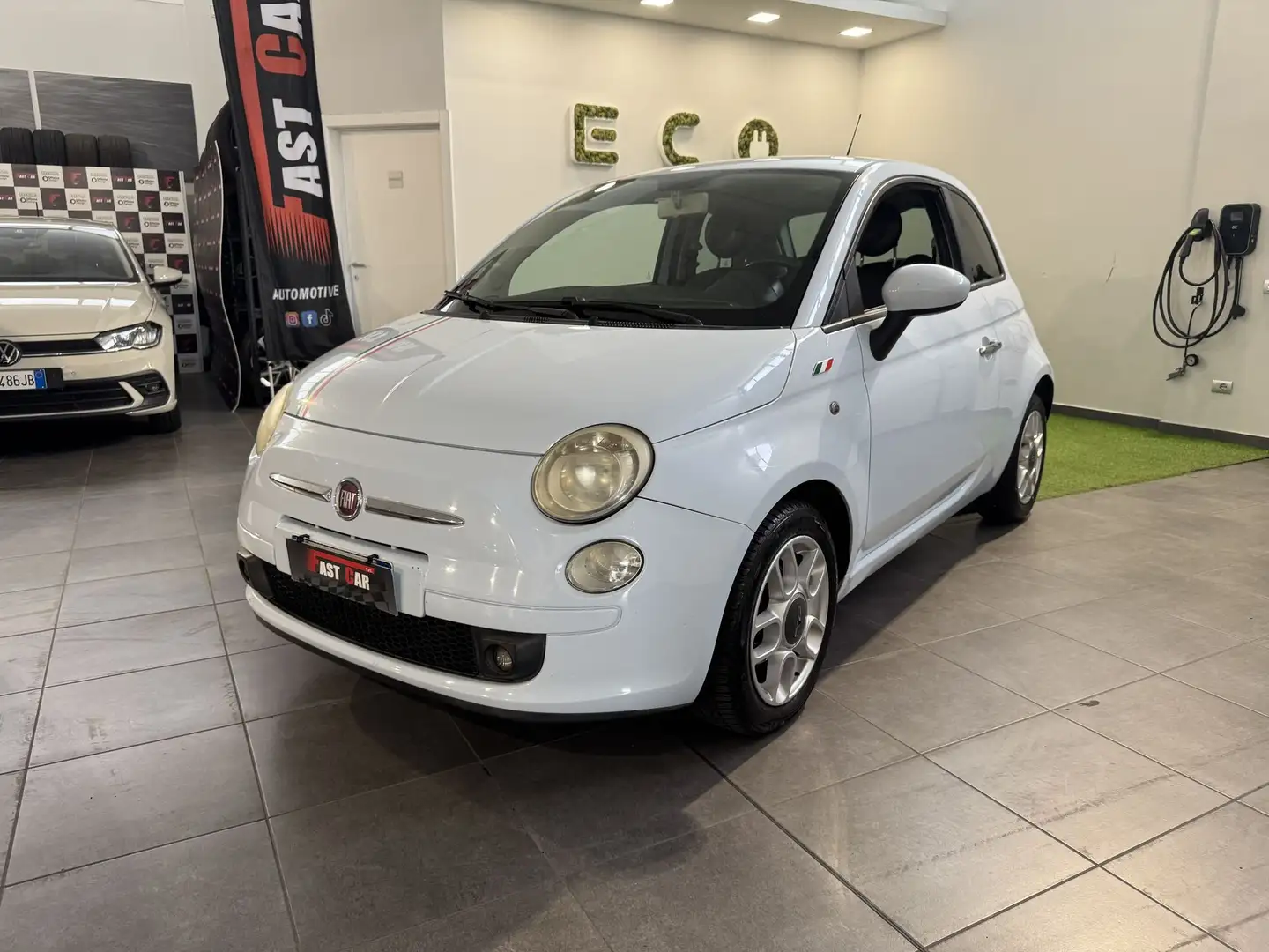 Fiat 500 500 1.4 16V Pop Bleu - 1