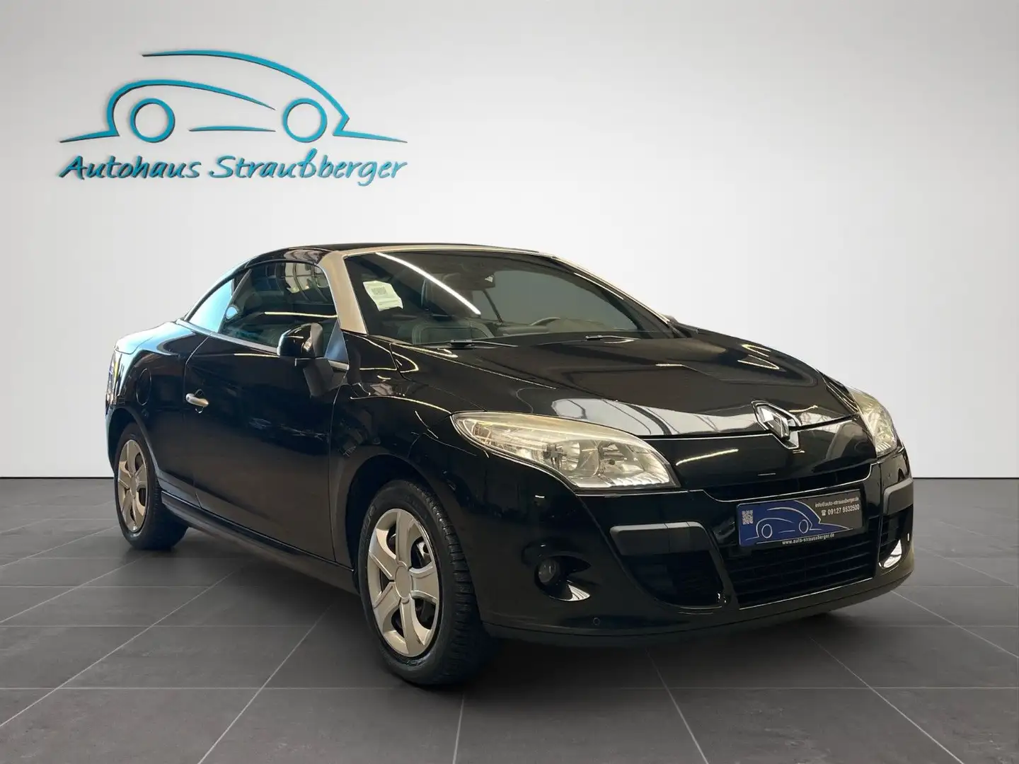 Renault Megane III Coupe / Cabrio Luxe PDC KZU Klima TFL Schwarz - 2