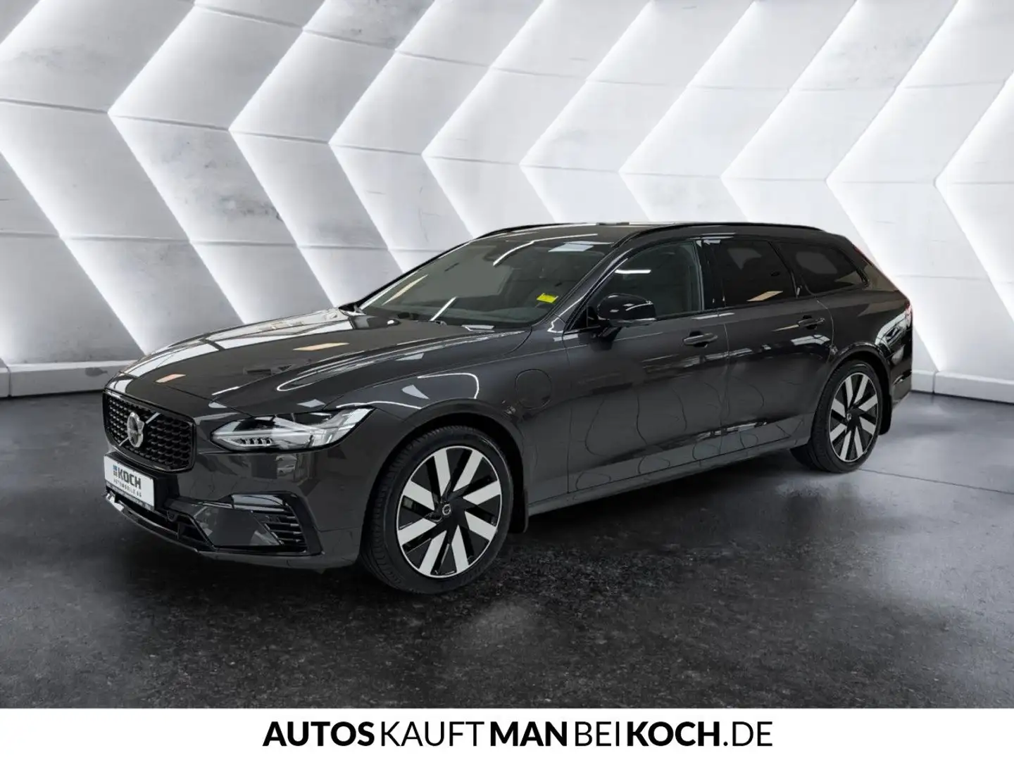 Volvo V90 T6 AWD Plus Dark ACC BLIS 360° Harman AHK LED Gris - 2