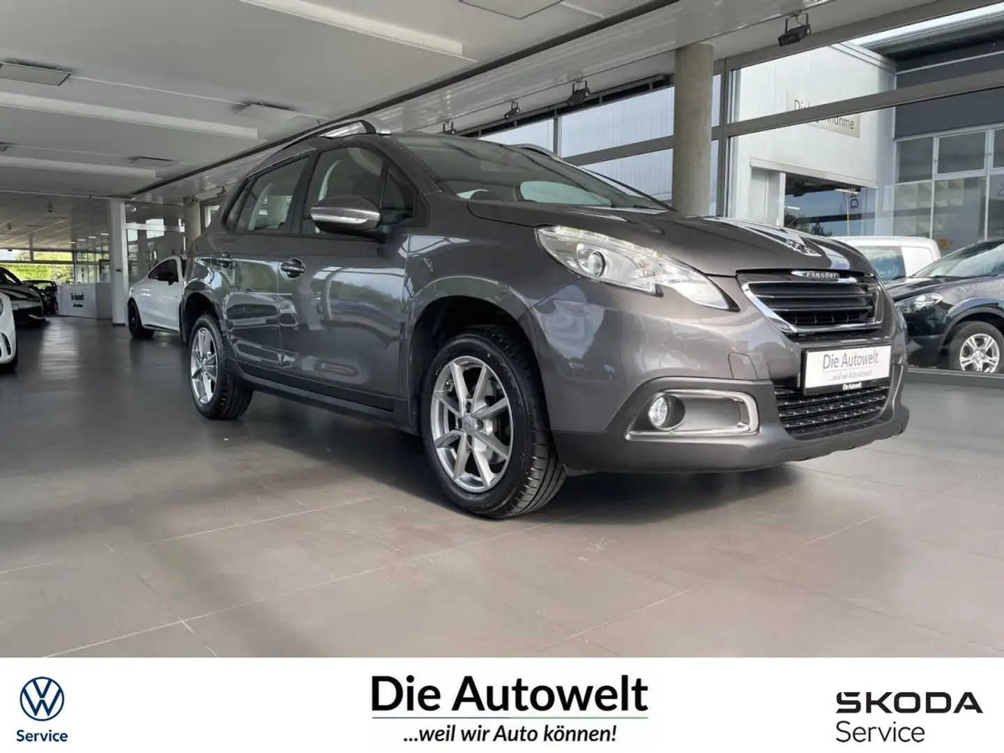 Peugeot 2008 Active 1.2 GRA GBA SHZG PDC LED KLIMA AHK Klima Grau - 1