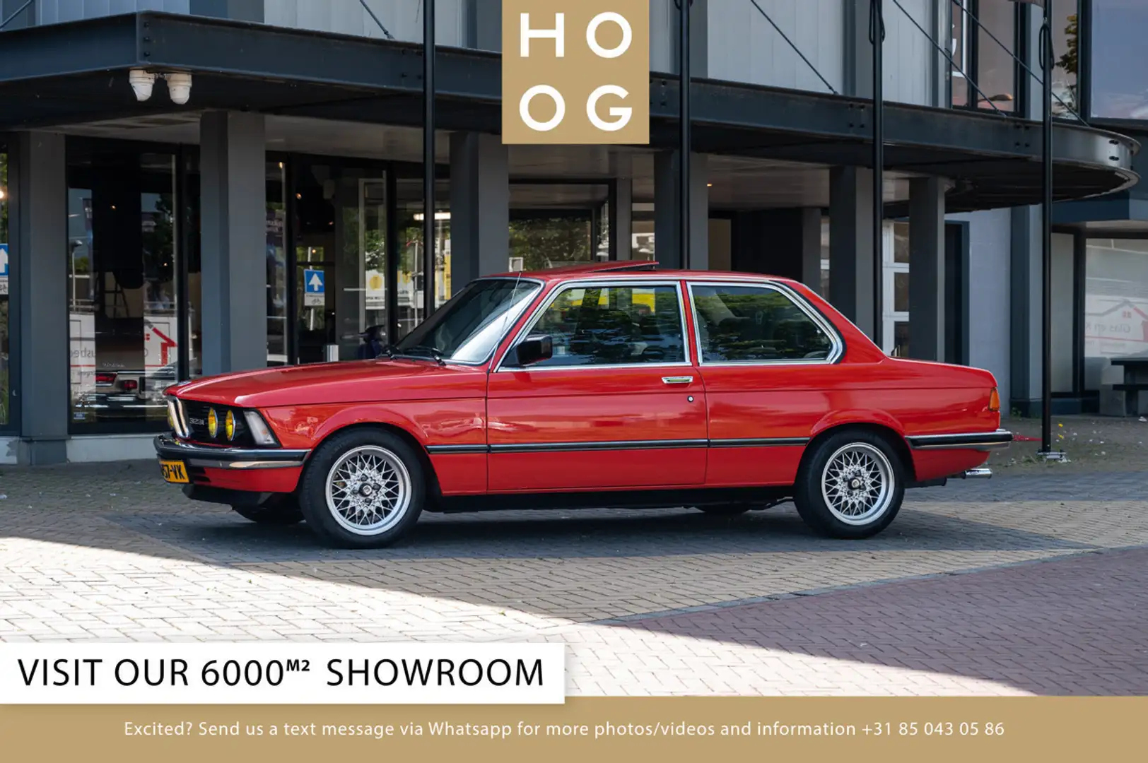 BMW 323 3-SERIE 323i E21 Rouge - 1