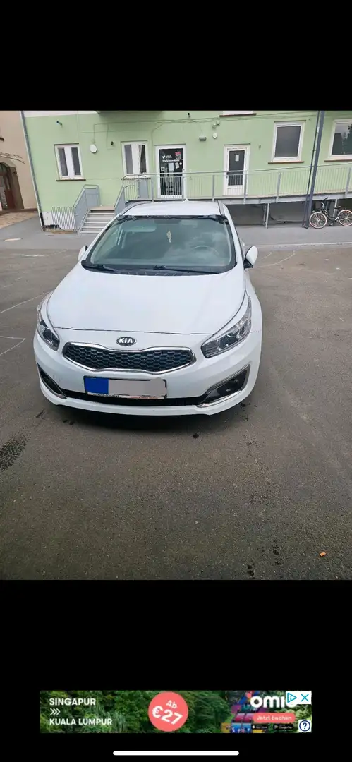 Kia Ceed SW / cee'd SW 1.6 GDI DCT Platinum Edition Klima/Navi/UNFALLFREI Blanco - 1