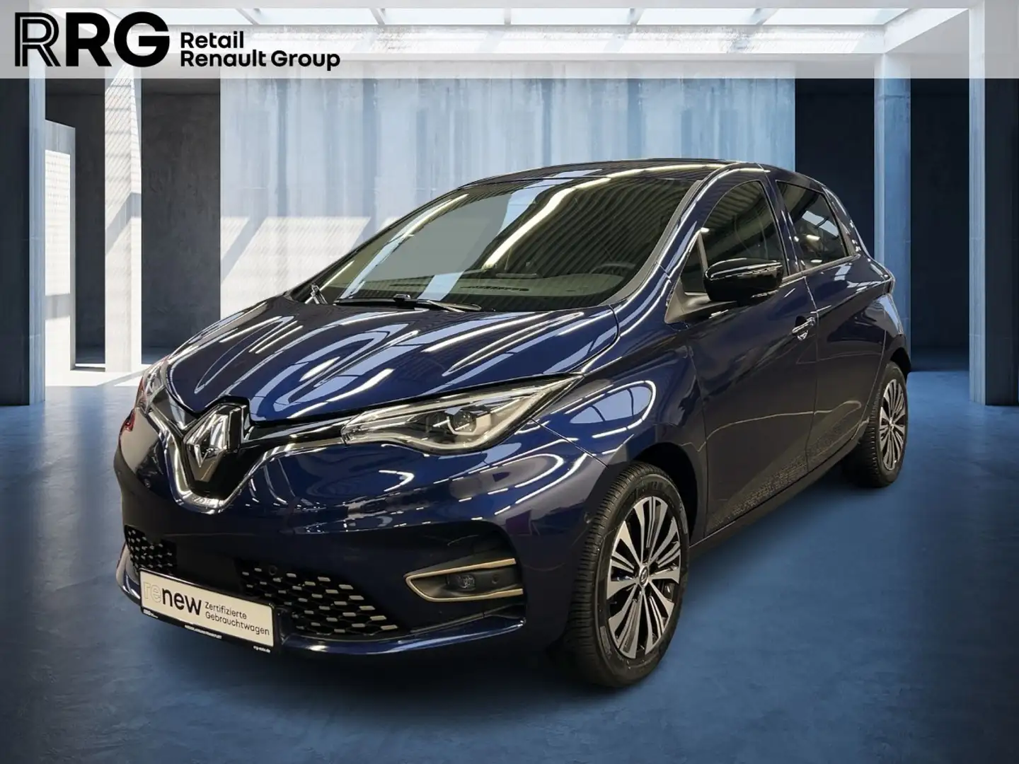 Renault ZOE ICONIC EV50 135hp UPE:41.200,- Inkl.Batterie Blau - 1