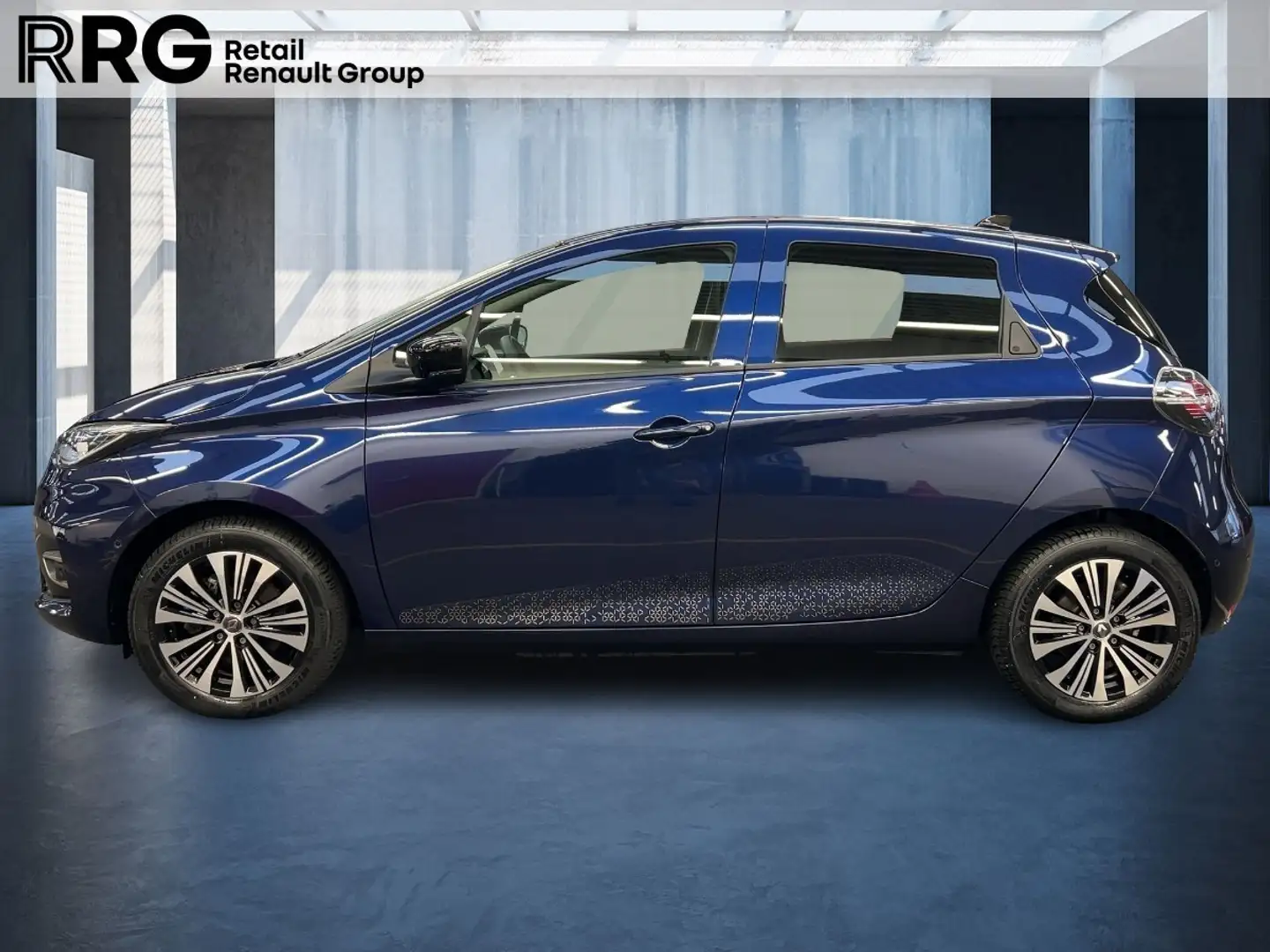 Renault ZOE ICONIC EV50 135hp UPE:41.200,- Inkl.Batterie Blau - 2