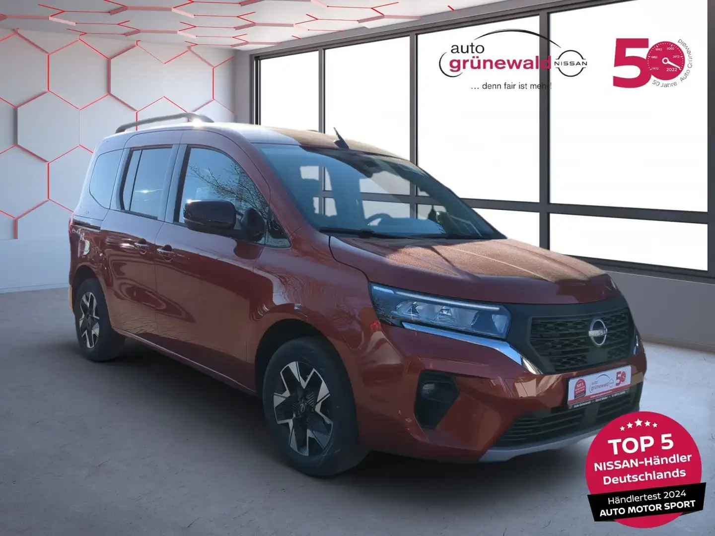 Nissan Townstar Kombi L1 N-Connecta,Automatik,LED,NAVI Orange - 2
