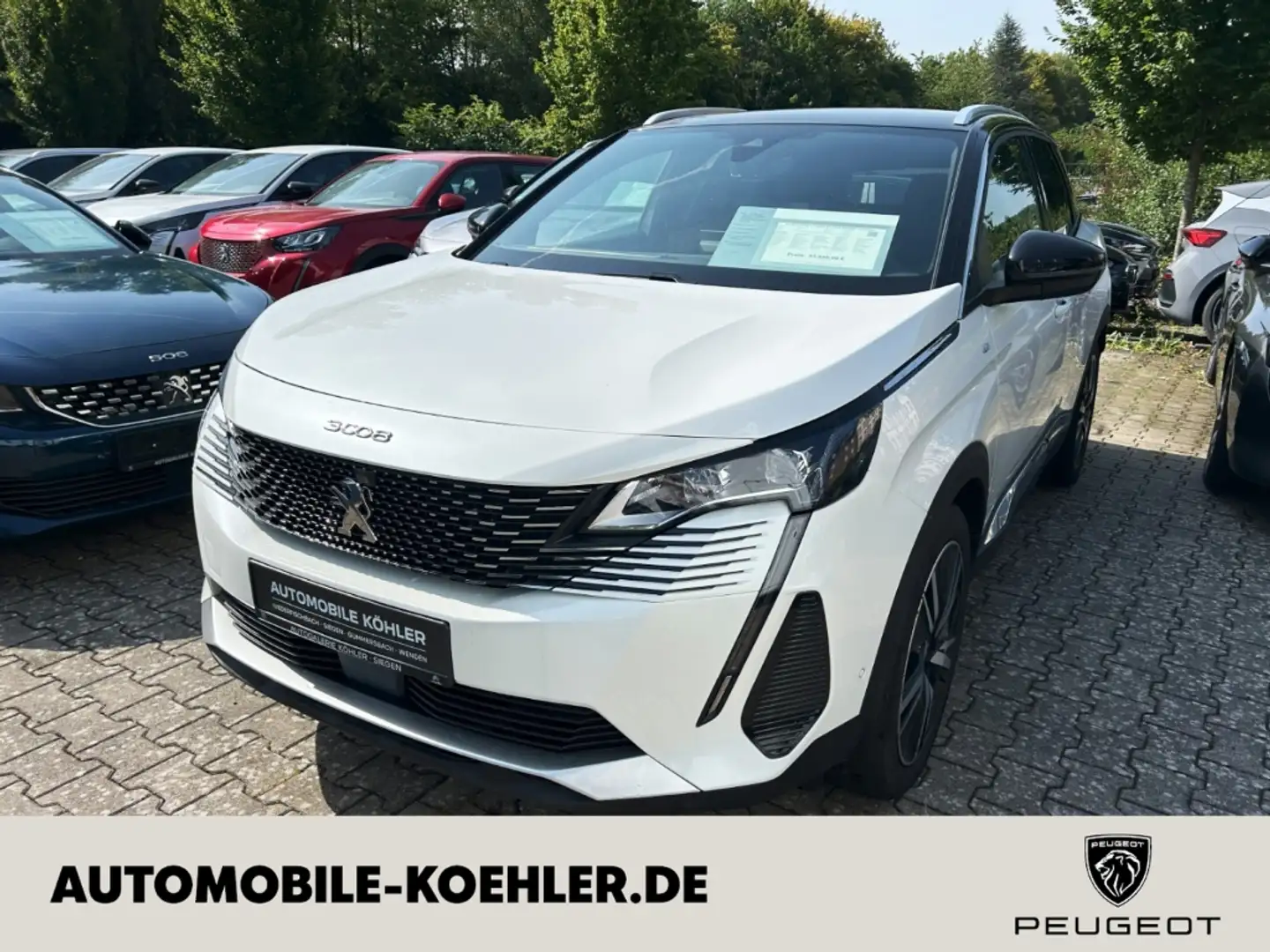 Peugeot 3008 1.5 GT Pack HDi130 FOCAL KAMERA SITZHEIZUNG Blanc - 1