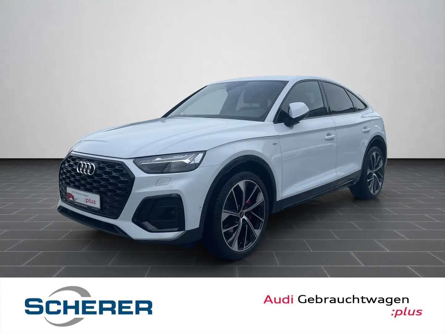 Audi Q5 50 TFSIe quattro S tron. S LINE B&O Weiß - 1