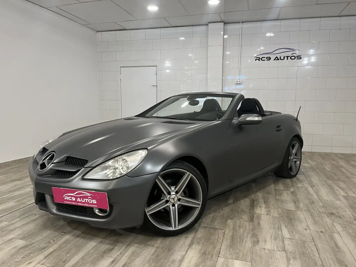 Mercedes-Benz SLK 200 200K Aut. Gris - 1