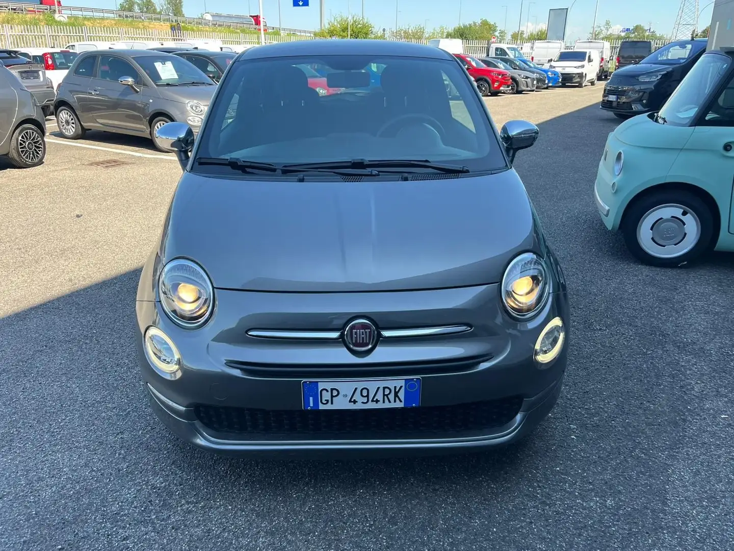 Fiat 500 500 III 2015 1.0 hybrid 70cv Grigio - 2