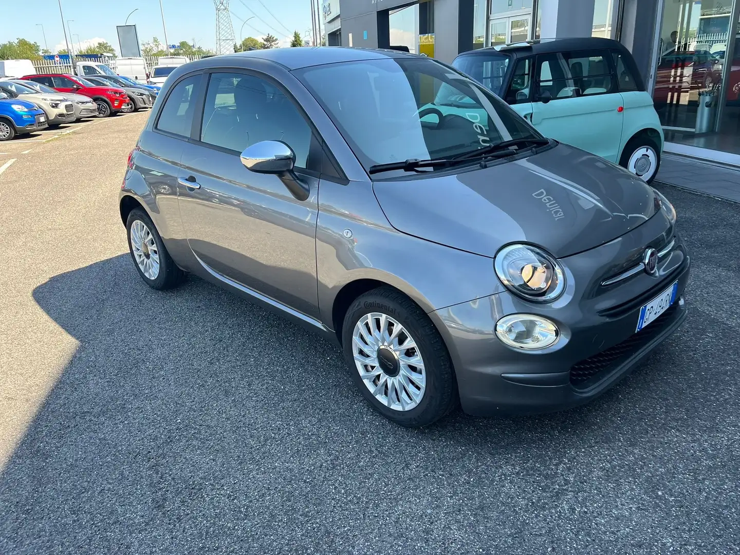 Fiat 500 500 III 2015 1.0 hybrid 70cv Grigio - 1