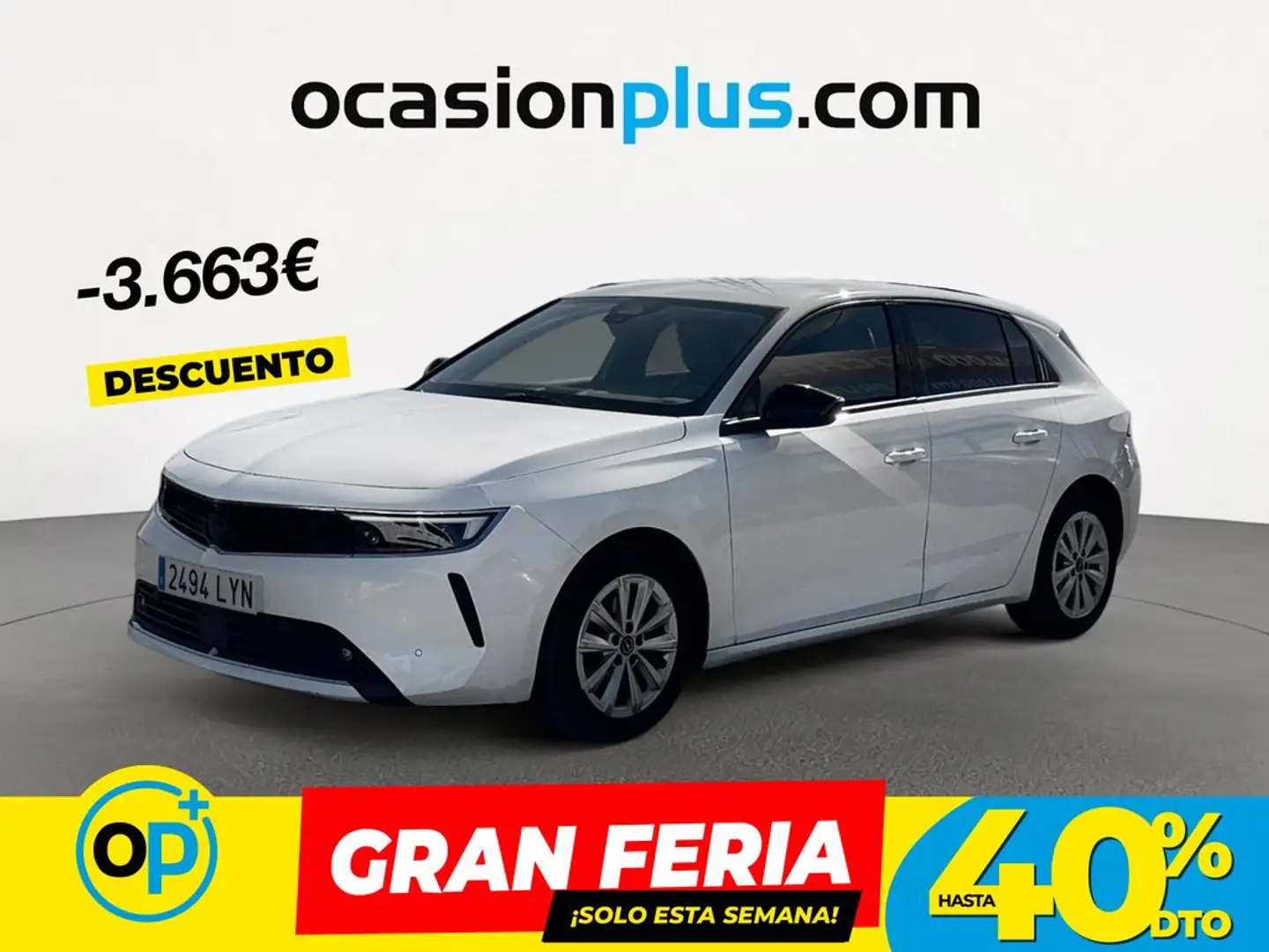 Opel Astra 1.5D DTH S/S Edition 130 Blanco - 1