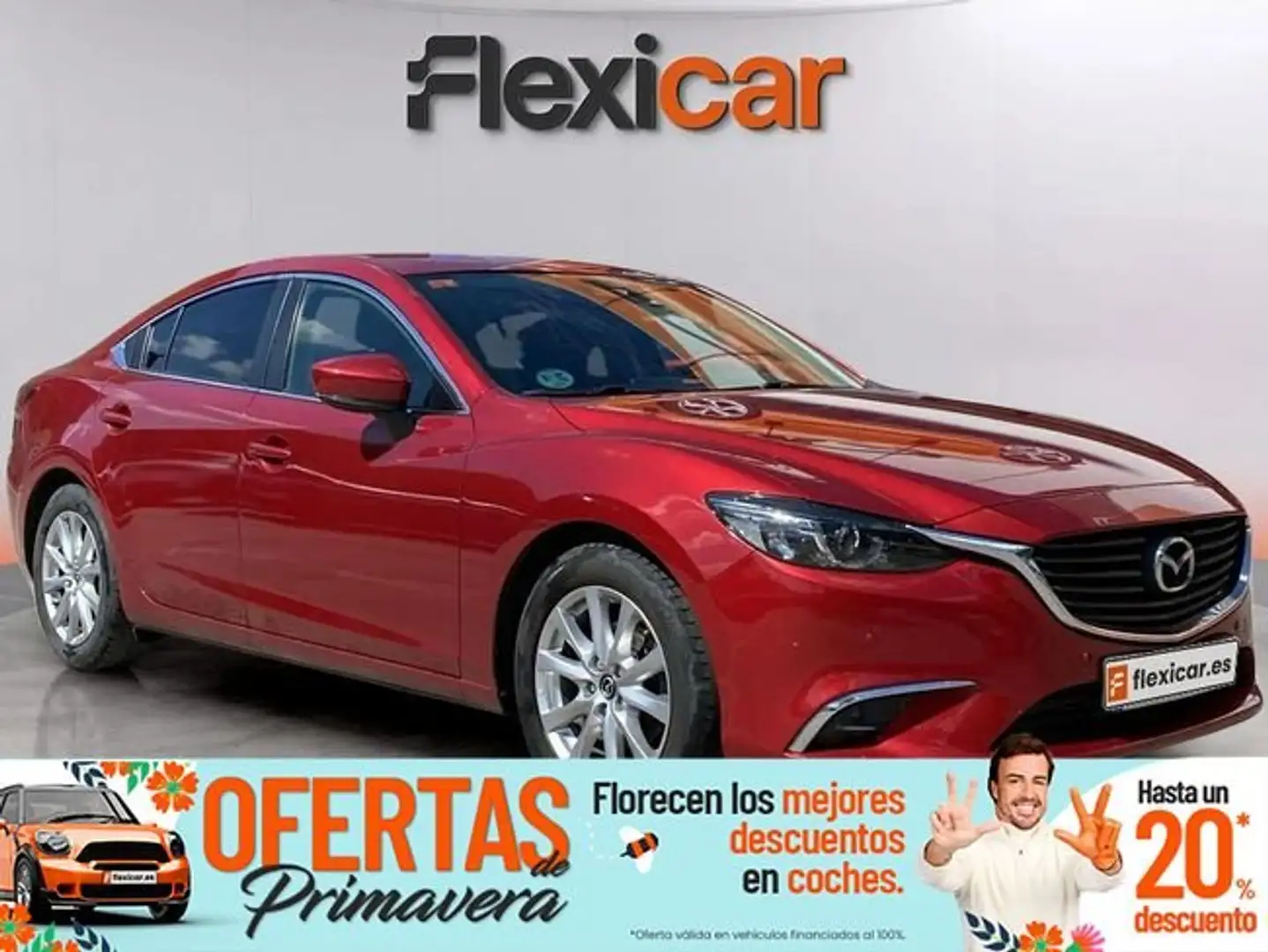 Mazda 6 2.2DE Style 110kW Rojo - 1