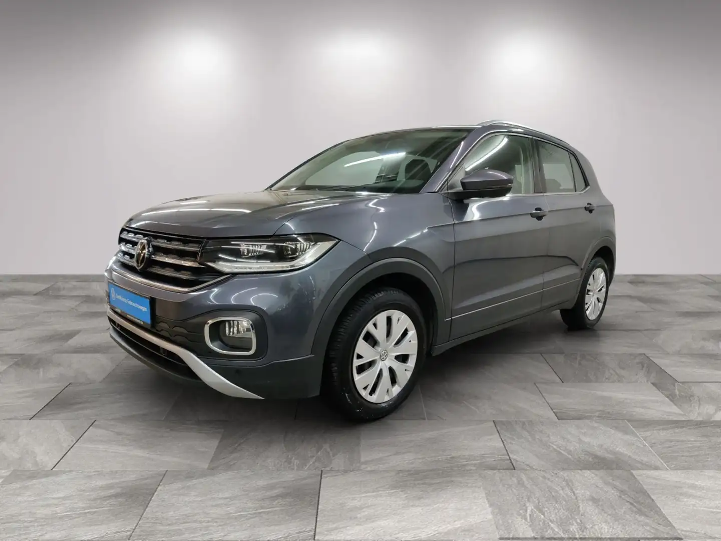 Volkswagen T-Cross Style 1.0 TSI LED/ACC/Nav/bis12.26NW-Gar Grau - 2