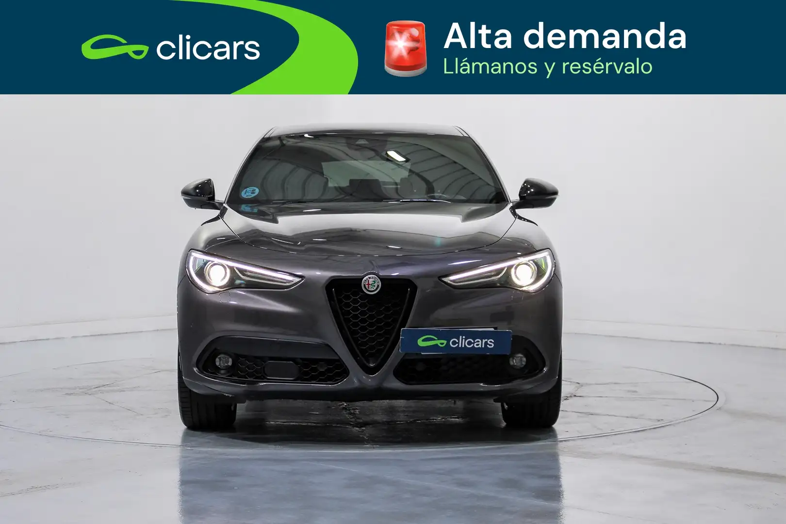 Alfa Romeo Stelvio 2.2 Veloce Q4 210 Aut. Gris - 2