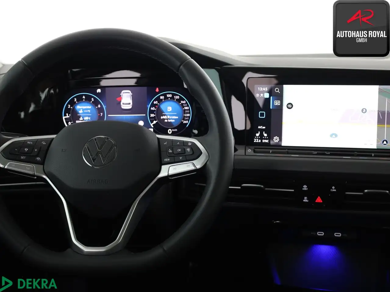 Volkswagen Golf VIII 2.0 TSI STYLE MASSAGE,MEMORY,ACC,NAVI, миниатюра 16