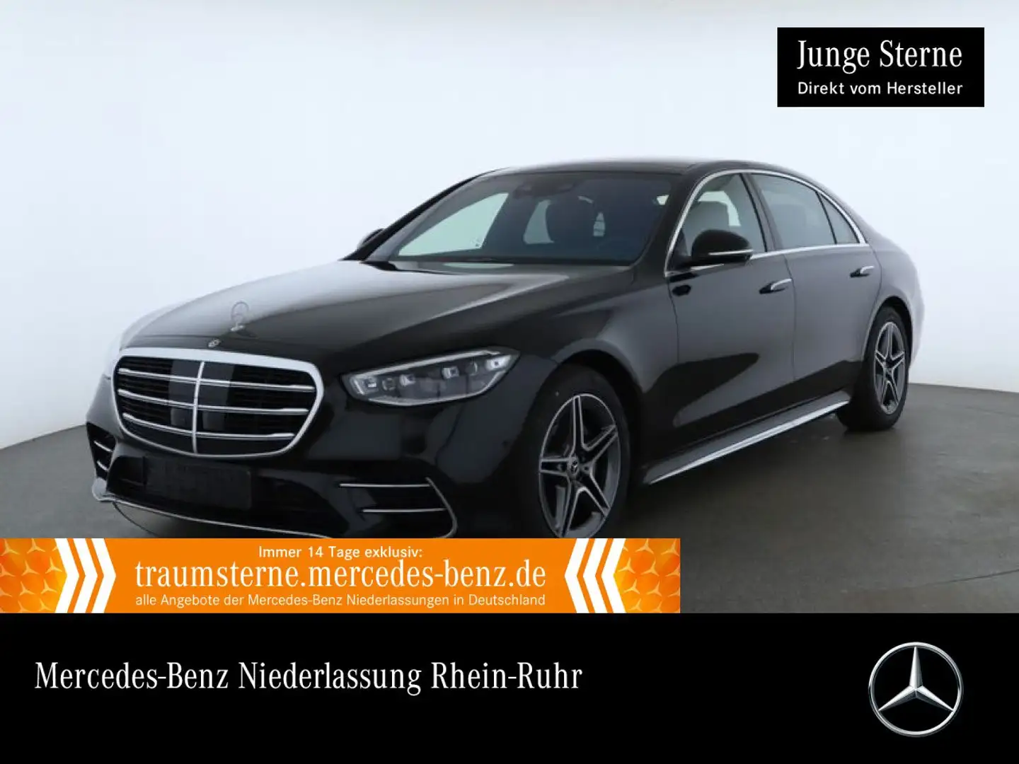 Mercedes-Benz S 600 S 580 L 4M AMG+PANO+DIGITAL-L+BURMESTER3D+19"+TV Negru - 1