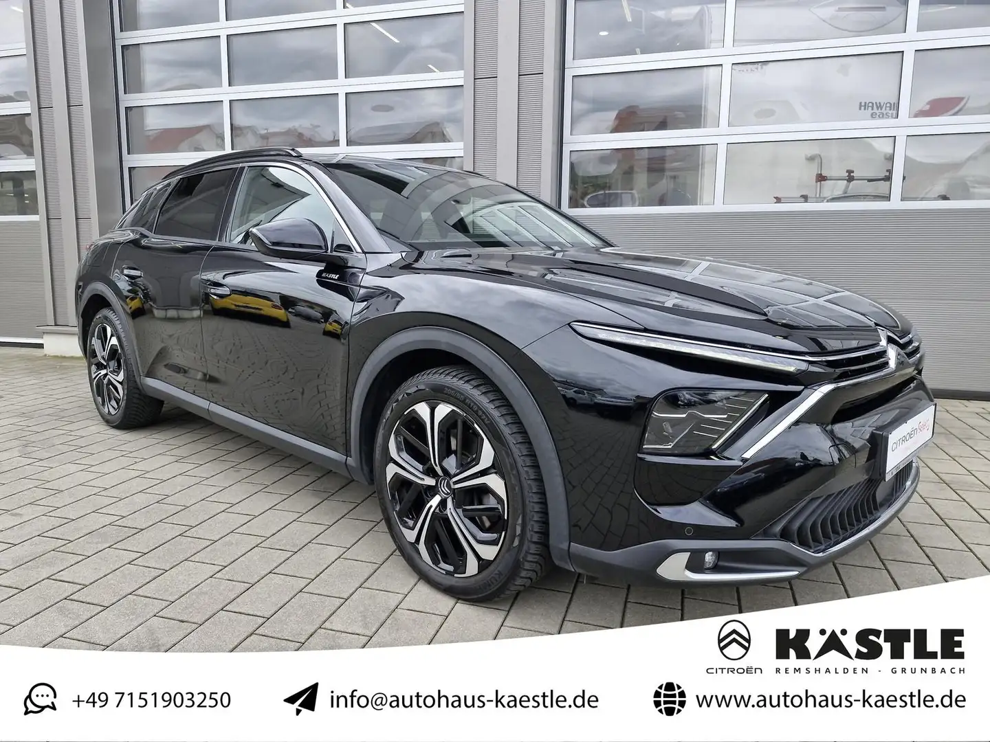 Citroen C5 X Shine Pack PT 180 EAT8 HIFI*HUD*SHZ*360°Kamera*el. Noir - 1