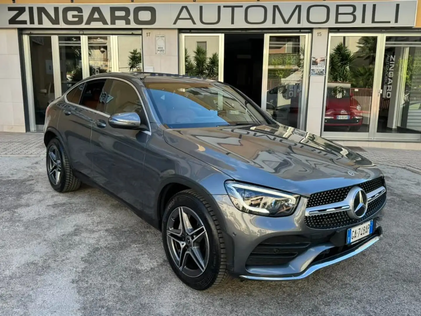 Mercedes-Benz GLC 220 CDI 190 CV 4MATIC AMG PREMIUM TETTO+NAVI FULL Grigio - 2