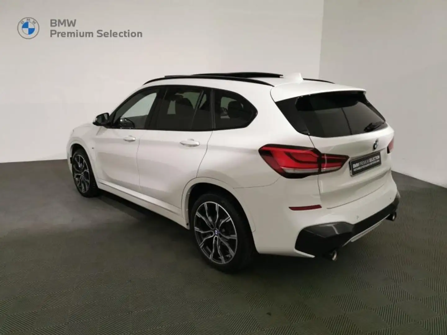 BMW X1 sDrive18dA 150ch M Sport Blanc - 2