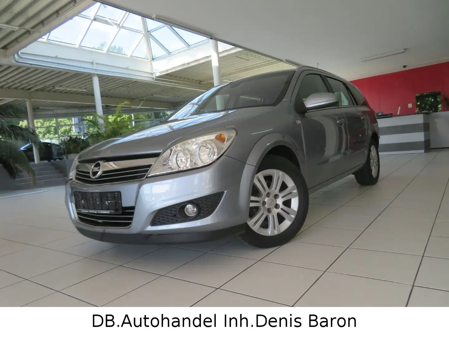Opel Astra H Caravan Basis Leder PDC Klima Silber - 1