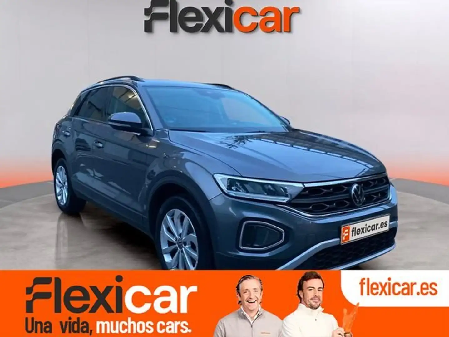 Volkswagen T-Roc 1.5 TSI Life 110KW Gris - 1