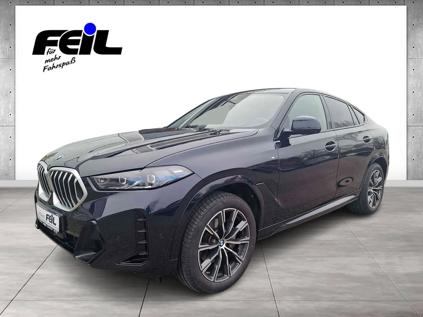 BMW X6 xDrive40d   Gestiksteuerung HK HiFi DAB LED Schwarz - 1