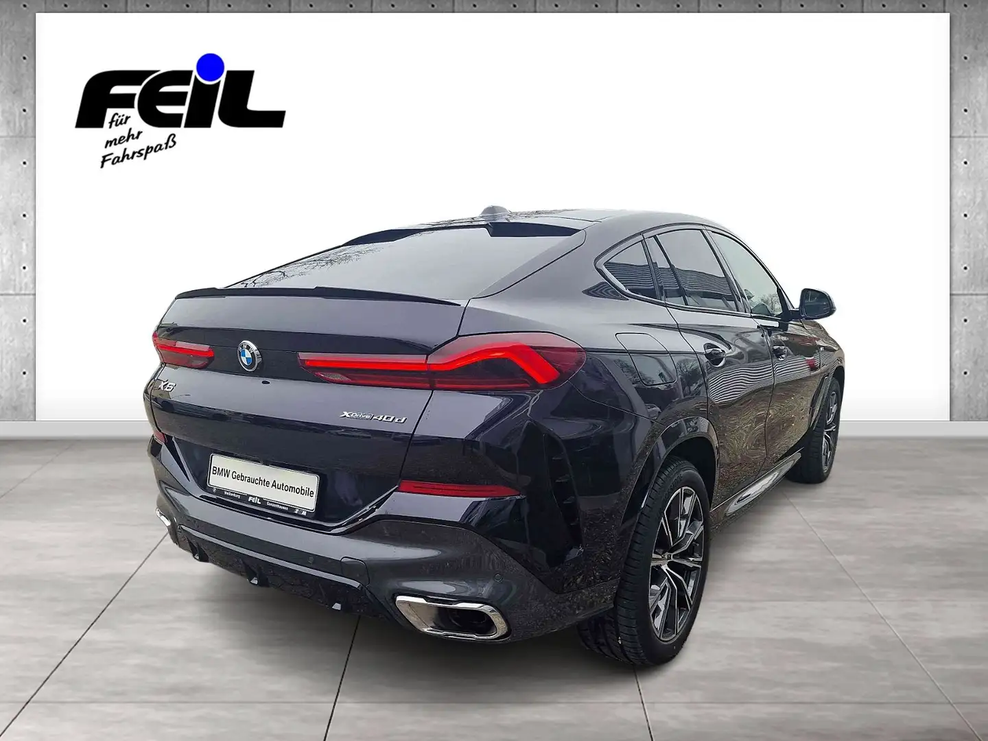 BMW X6 xDrive40d   Gestiksteuerung HK HiFi DAB LED Schwarz - 2