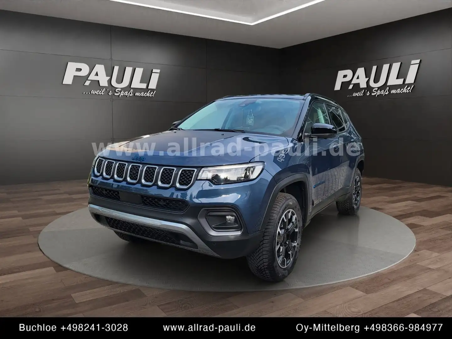 Jeep Compass Jeep Compass 1.3 PHEV 4xe Garantie bis 09/2029 Blau - 1