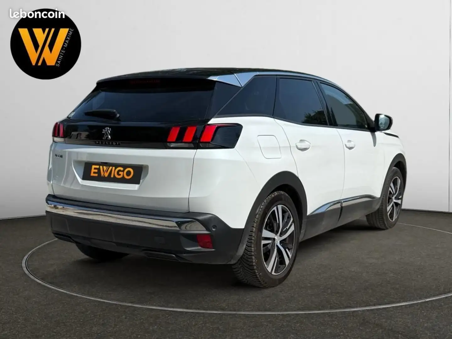 Peugeot 3008 GENERATION-II 1.2 PURETECH 130 ALLURE-COURROIE FAI Blanc - 2