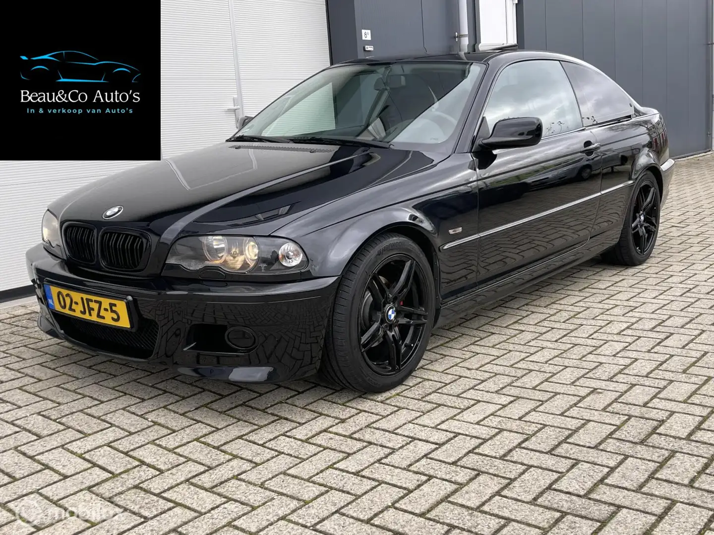 BMW 320 3-serie Coupé 320Ci e46|Handbak|Super netjes! Negru - 1