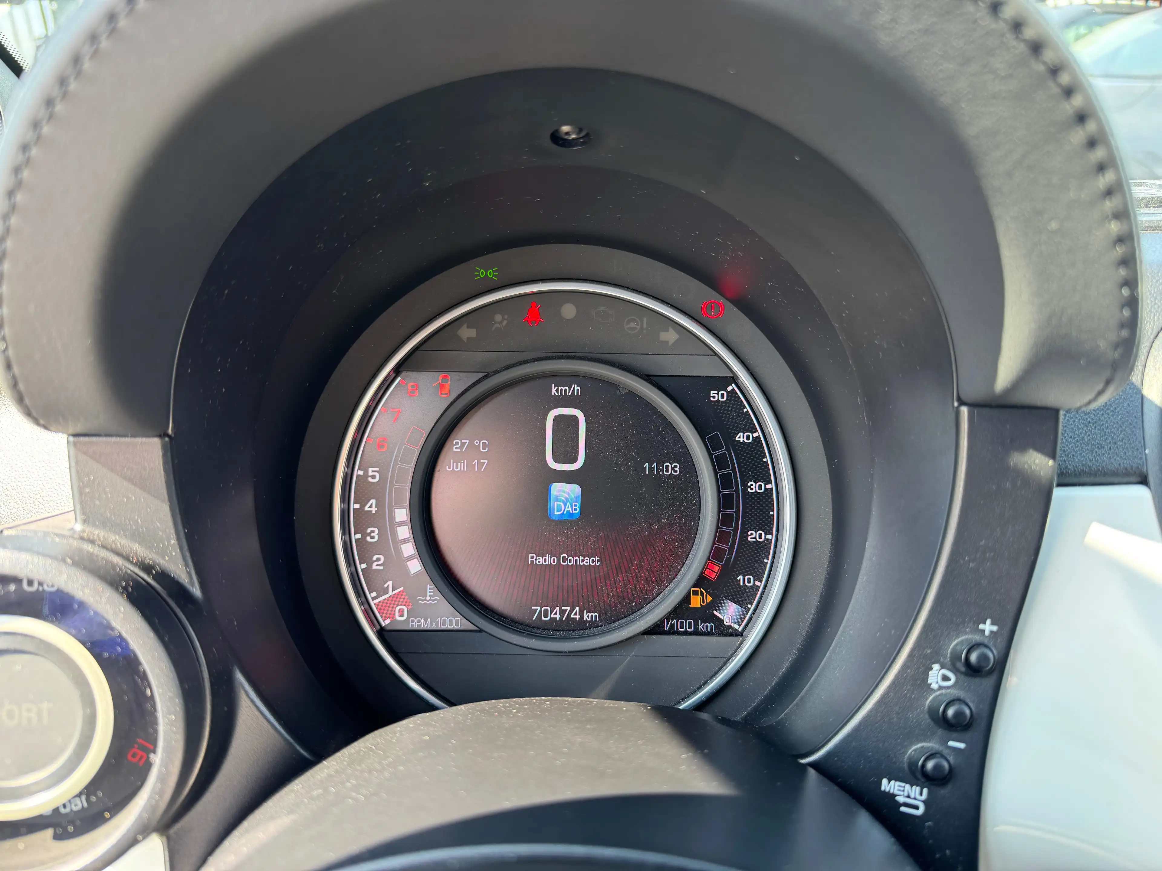 Abarth 595 1.4 T-JET / TOIT PANO / NAV / GARANTIE / AIRCO / BLUETOOTH — photo 5