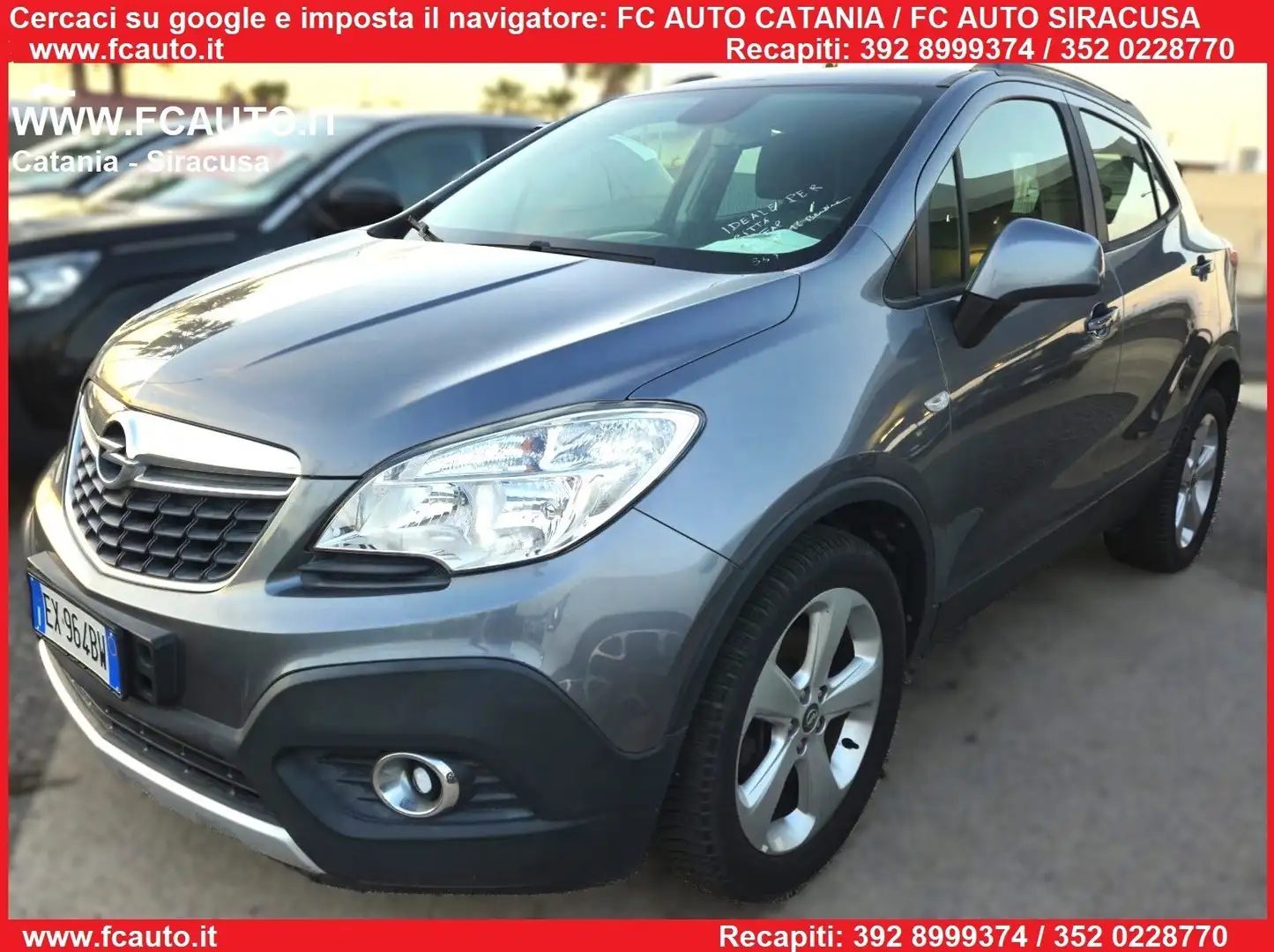 Opel Mokka 1.6 Ecotec 115CV 4x2 Start&Stop Grigio - 1
