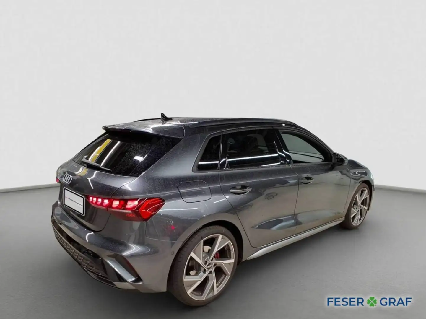 Audi A3 S line Gris - 2