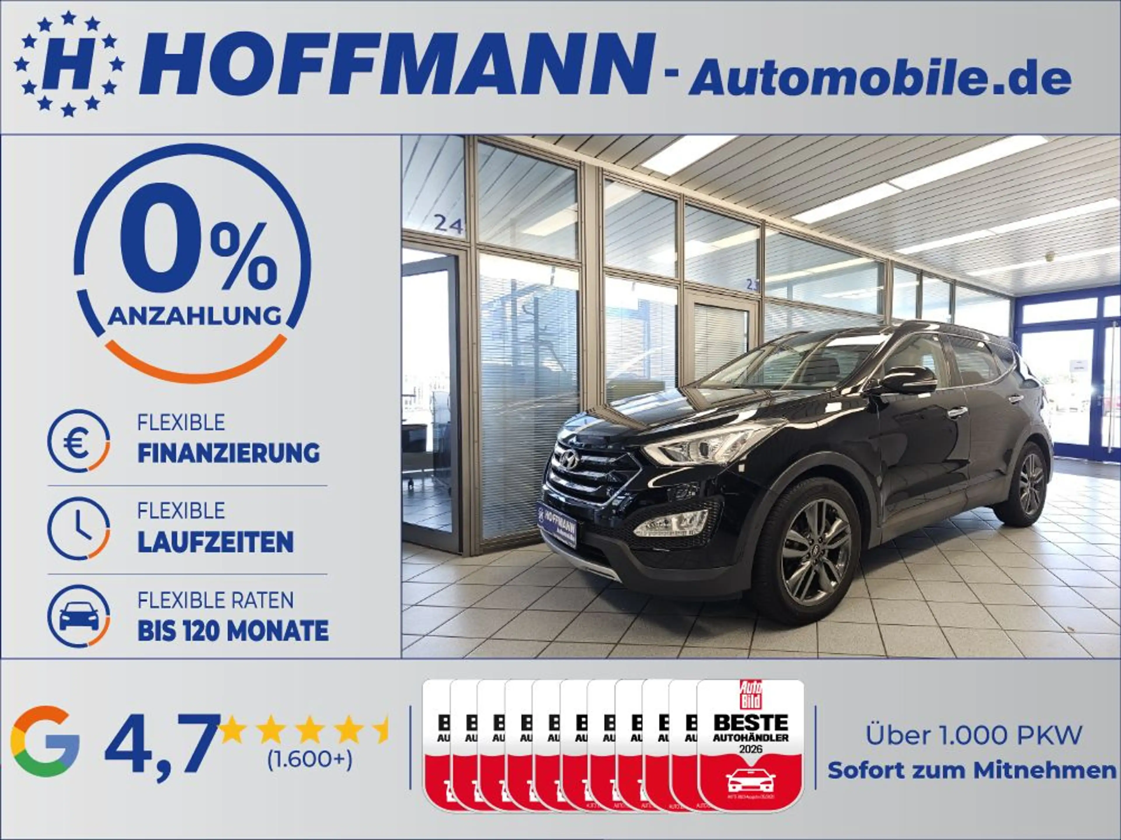 Hyundai SANTA FE Allrad,AHK,Kamera,Pano,Navi,