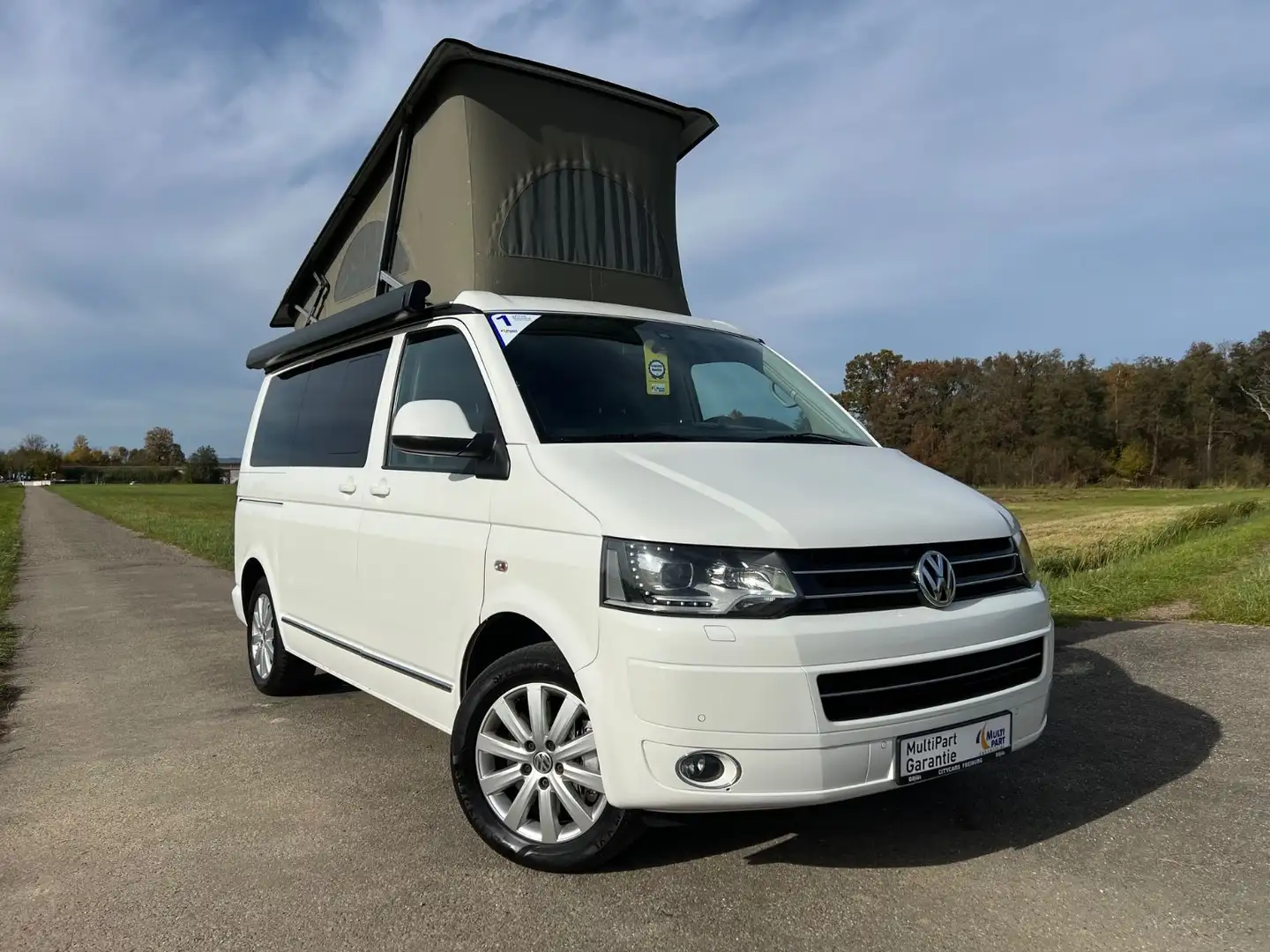 Volkswagen T5 Transporter T5 California Comfortline Aufste Garantie Tüv Weiß - 2