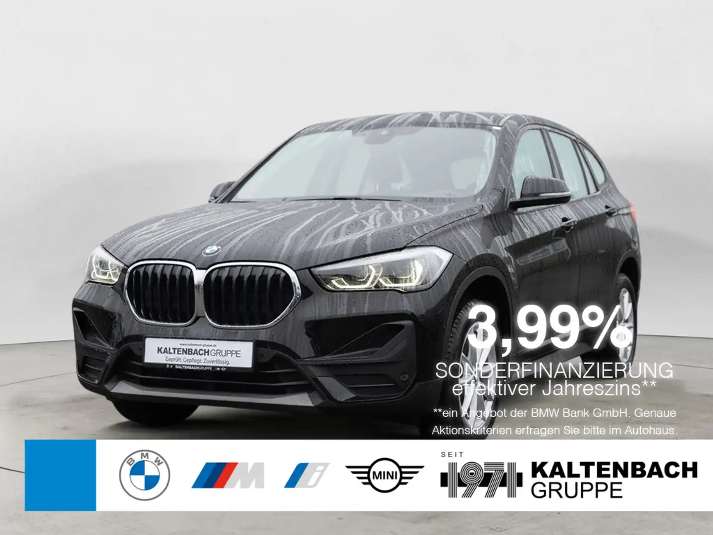BMW X1 sDrive 18d Advantage FACEL. LED NAVI SHZ Noir - 1