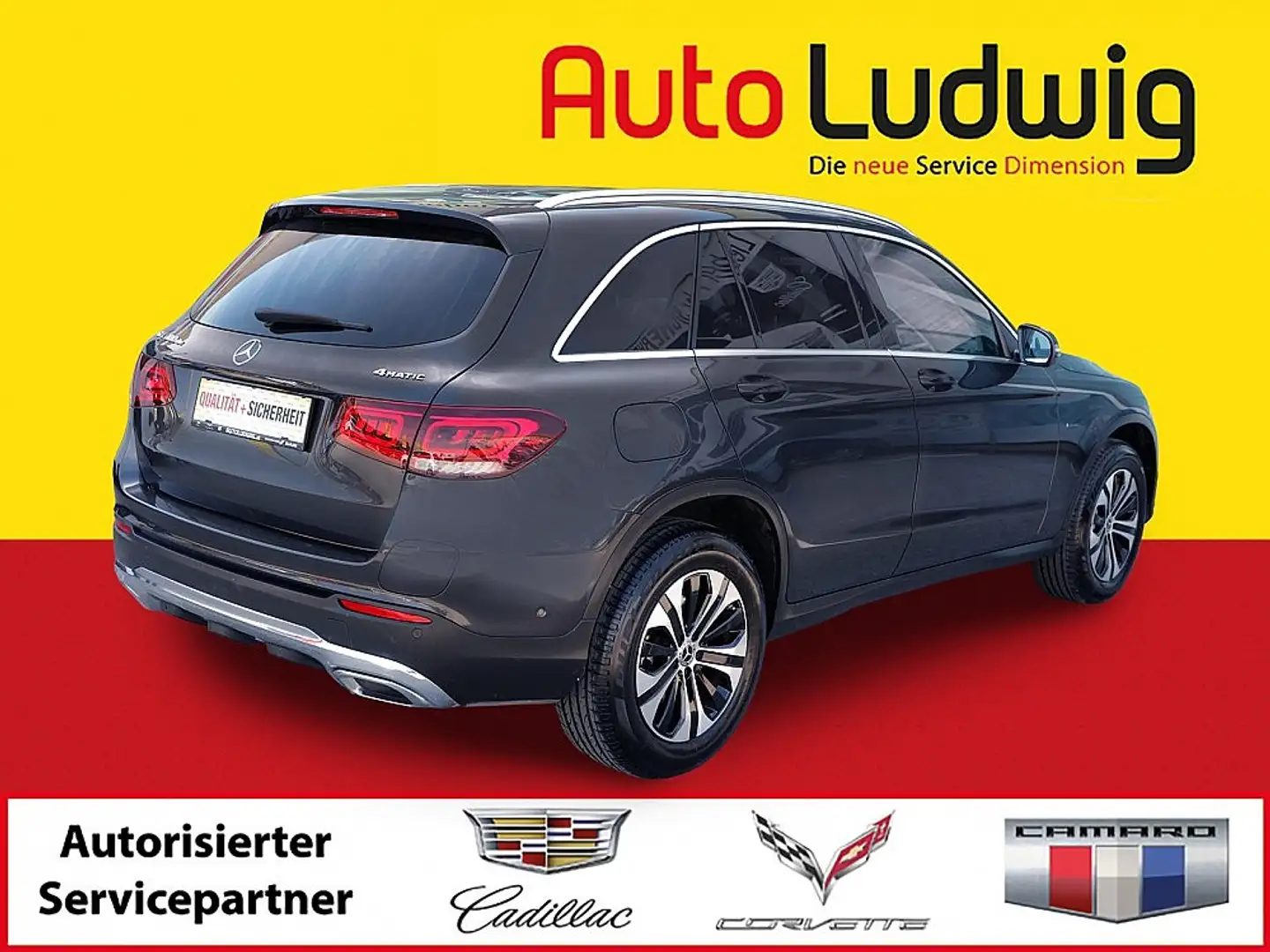 Mercedes-Benz GLC 300 de  PHEV 4Matic*DIGI-DISPLAY*NAVI*LED*AHK*PARK ... Green - 2