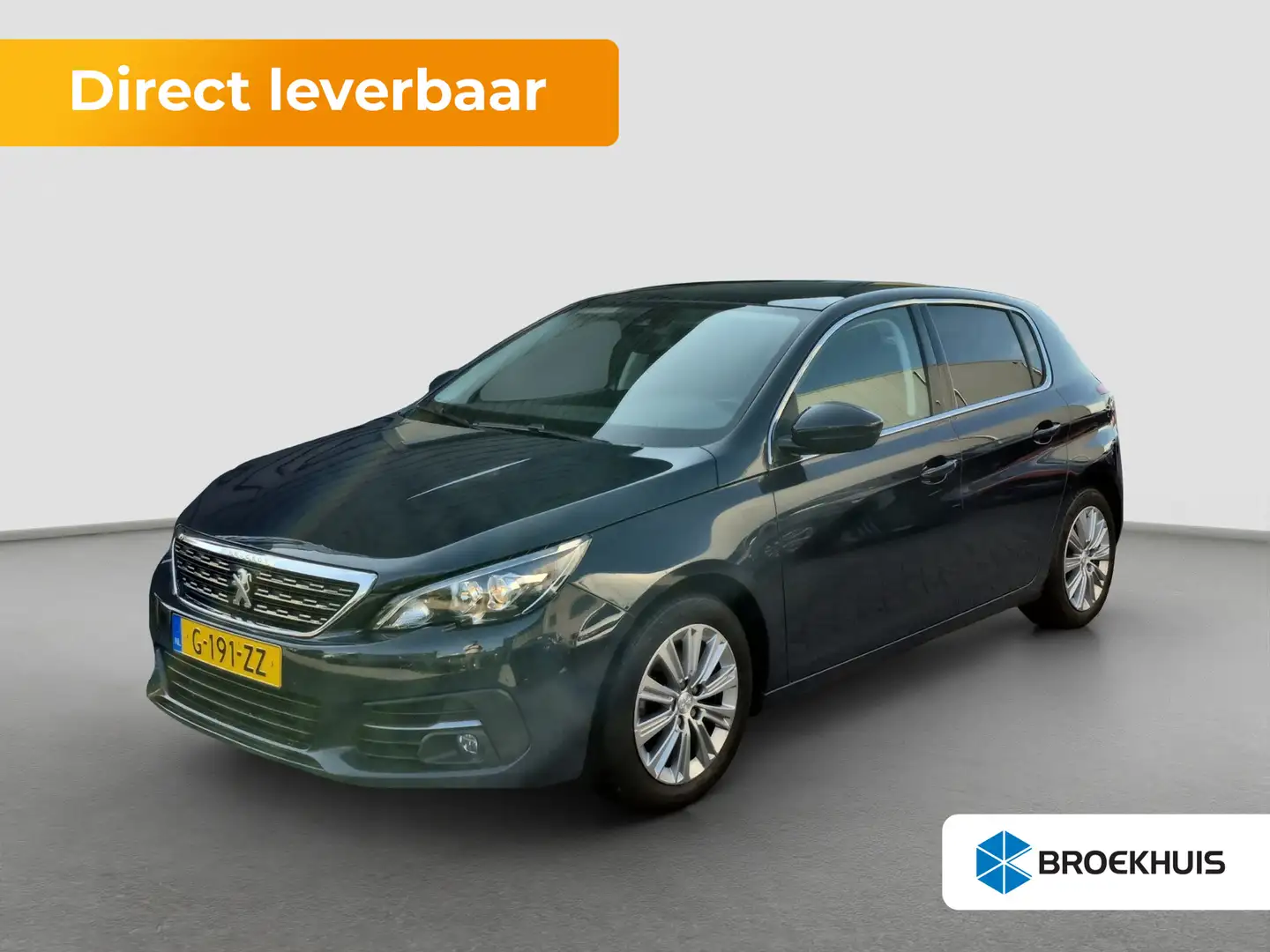 Peugeot 308 1.2 PureTech Blue Lease Premium Panoramadak | Acht Grijs - 1