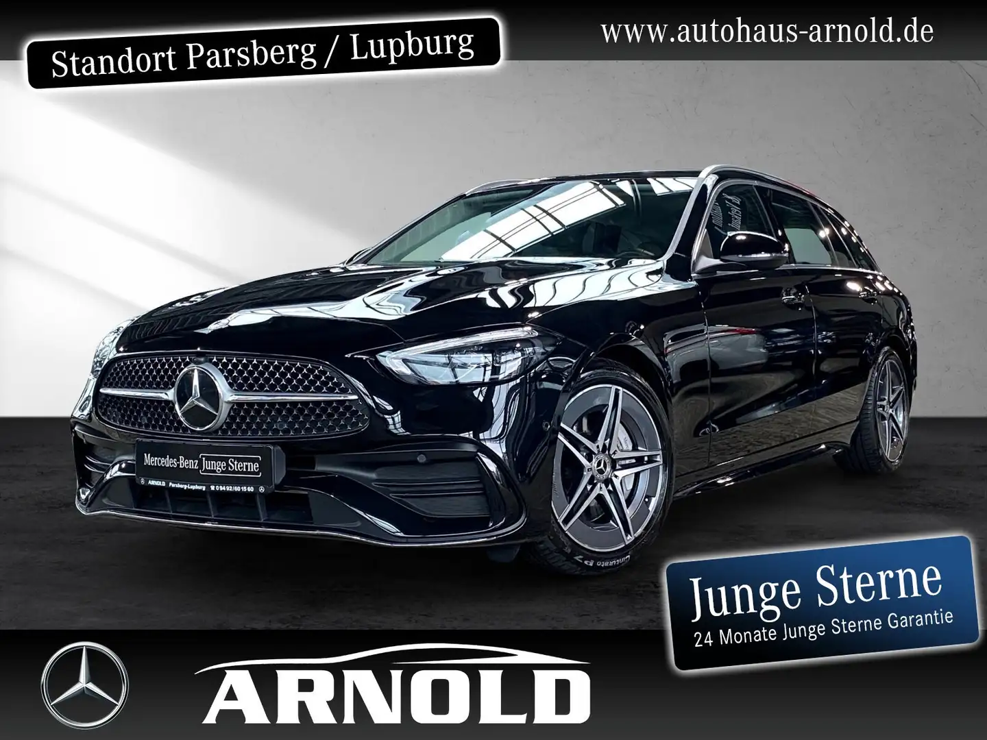 Mercedes-Benz C 200 C 200 T AMG Line Assistenz-P. Kamera LED Sitzh  BC Schwarz - 1