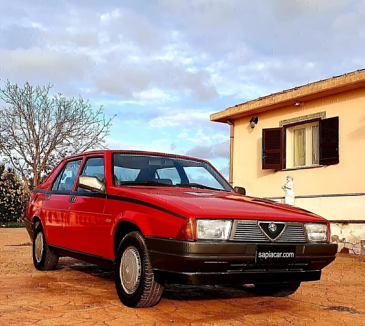 Alfa Romeo 75 1.6 carburatori unipro storica Imp GPL Rosso - 1