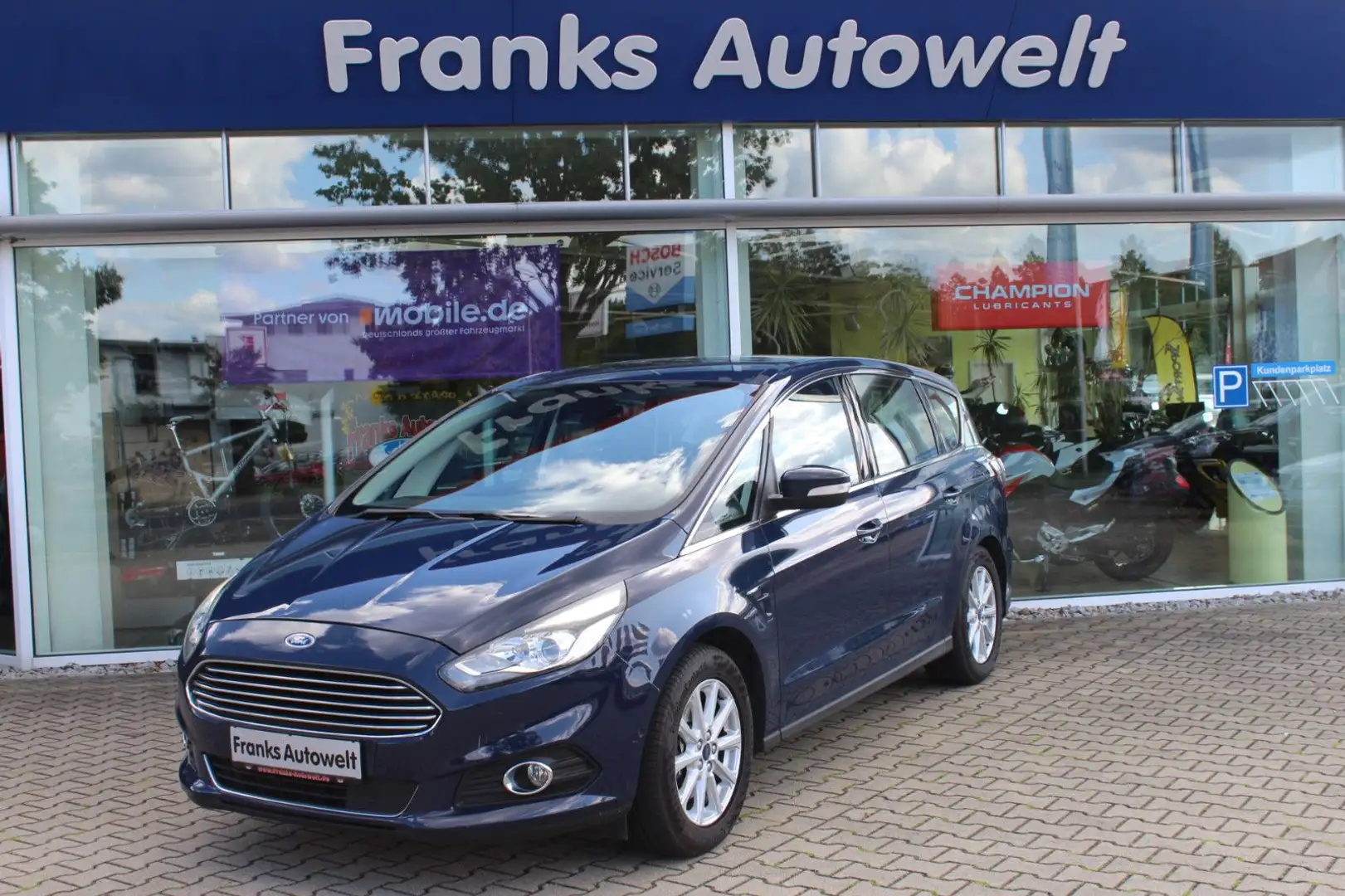 Ford S-Max S-MAX Titanium Bleu - 1