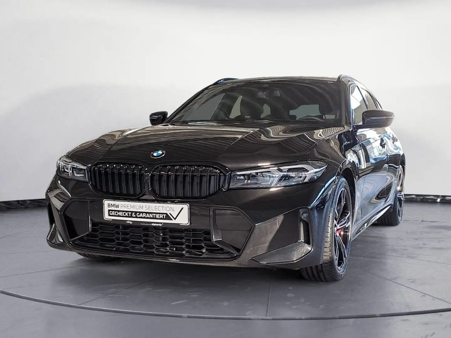 BMW 320 d Touring Automatik Navi Bluetooth PDC M-Spor Noir - 2