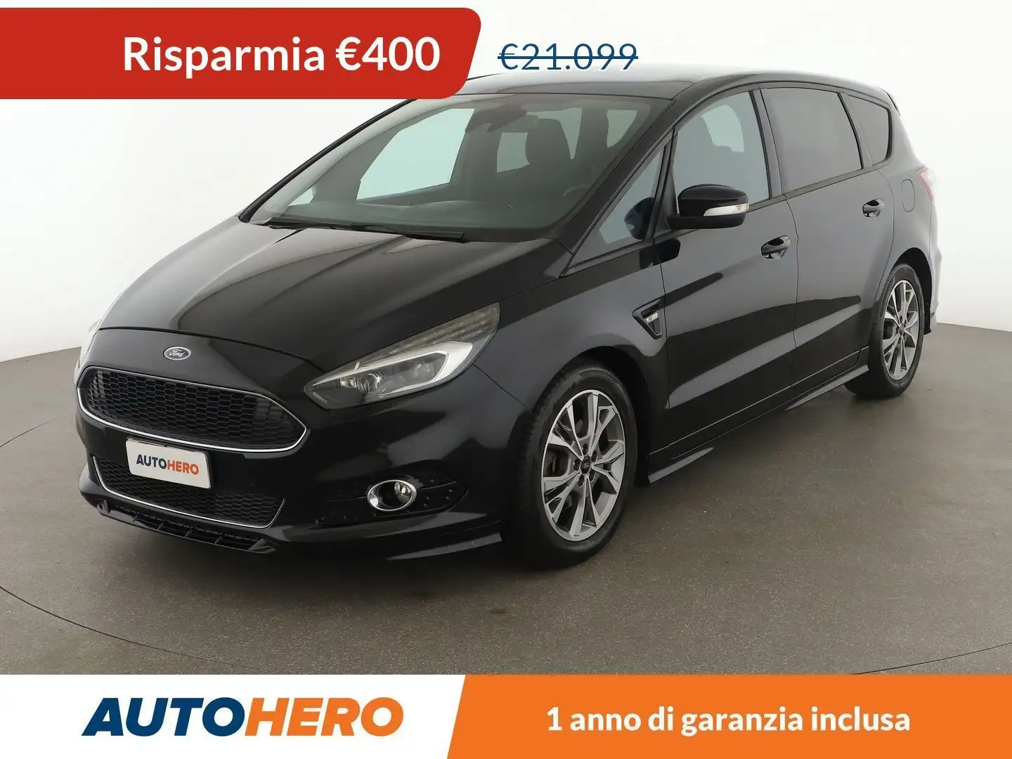 Ford S-Max 2.0 TDCi Bi-Turbo ST-Line Business Nero - 1