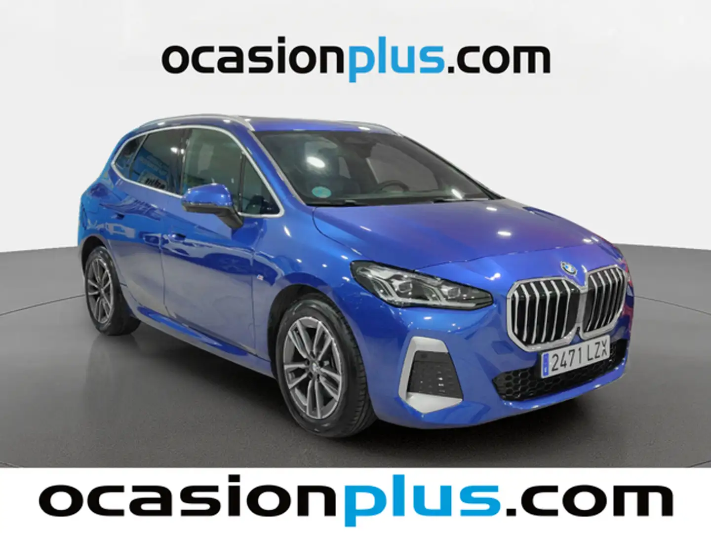 BMW 218 218dA Active Tourer Bleu - 2